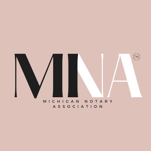 Logo with large black and white letters 'M' and 'A' on a pink background, with smaller text below.